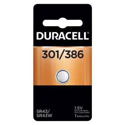 Duracell Silver Oxide 386