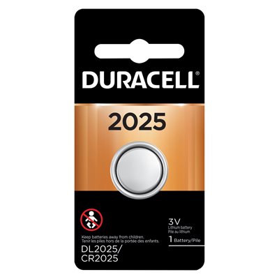 Durcacell CR2025 carded 1 pc