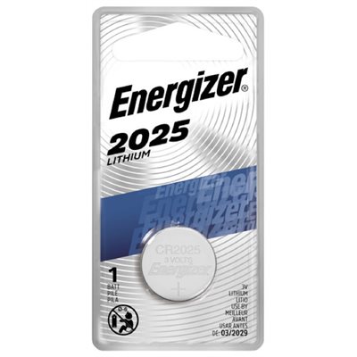 Energizer CR2025 card of 1