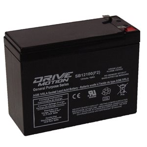 DriveMotion SLA 12 volts, 10 Ah Term. 1 / 4''